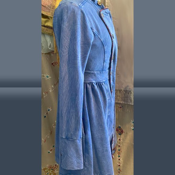 Tough Luv Military Steampunk Jacket - Picture 4 of 6